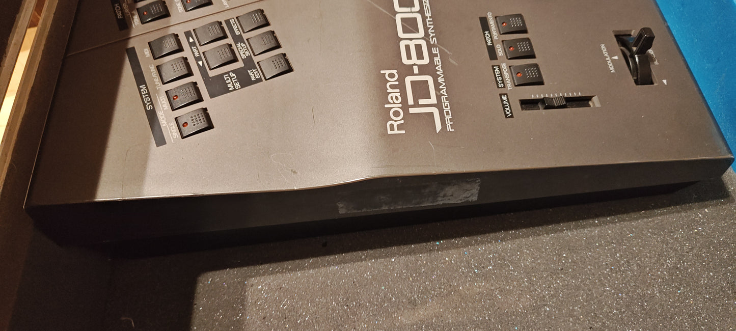 Used Roland JD-800 w/hard case