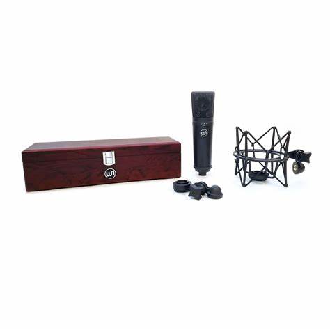 Warm Audio WA87 r2 Microphone (Black) + Shockmount + Case (Mint)