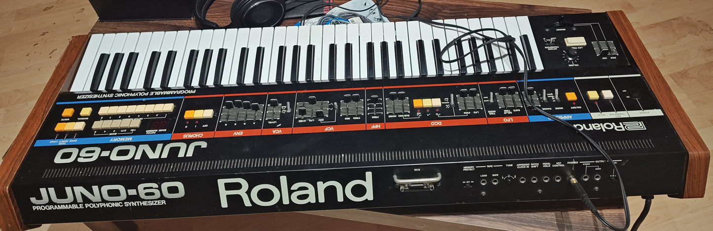 Roland Juno 60 Synthesizer Keyboard