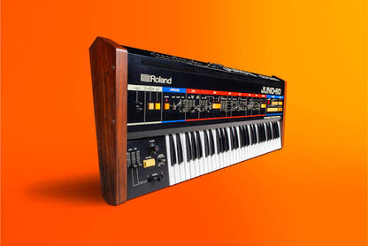 Roland Juno 60 Synthesizer Keyboard